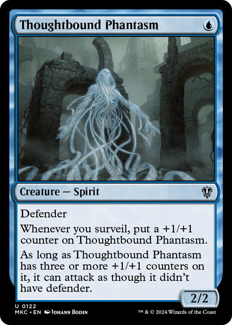 Thoughtbound Phantasm (MKC-122) [Murders at Karlov Manor Commander]