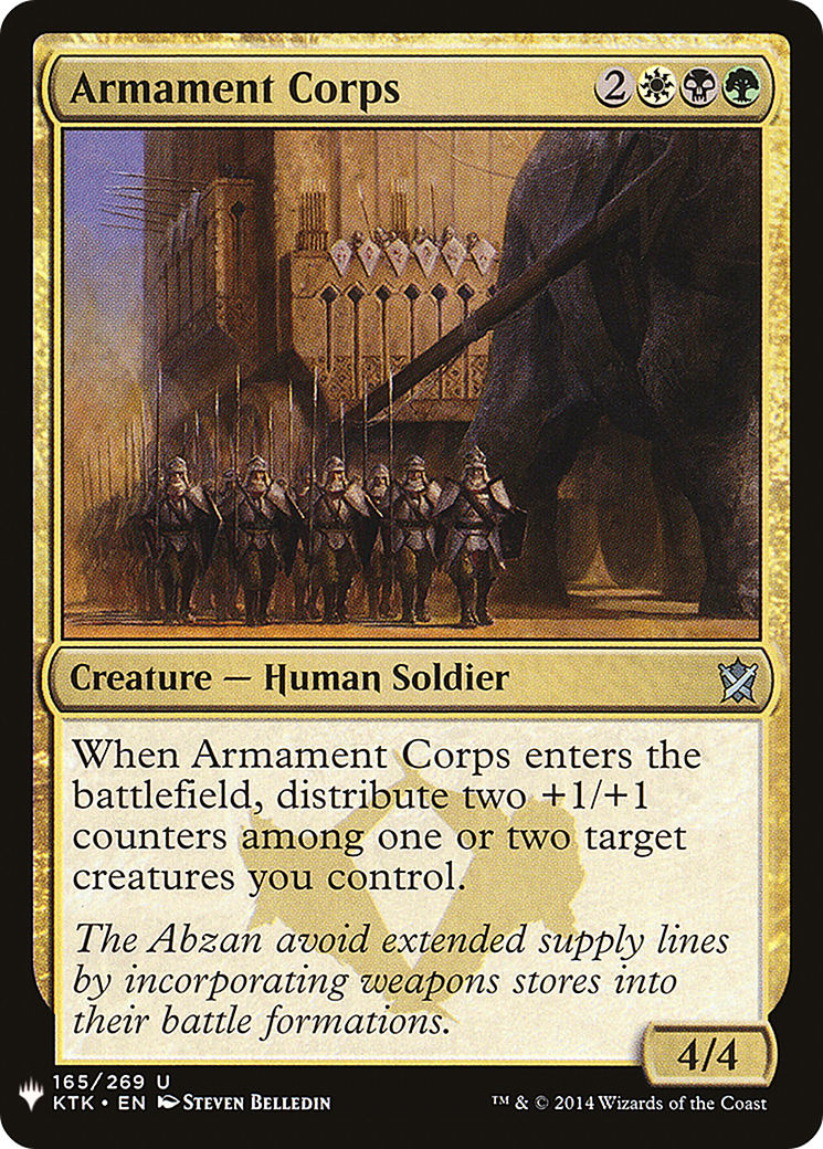 Armament Corps (LIST-KTK-165) [The List]