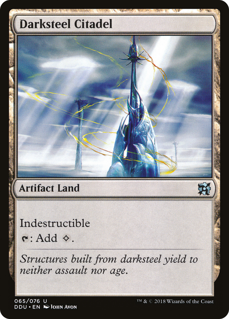 Darksteel Citadel (DDU-065) [Duel Decks: Elves vs. Inventors]