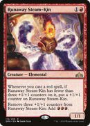 Runaway Steam-Kin (PPM20-115P) [Guilds of Ravnica Promos] Foil