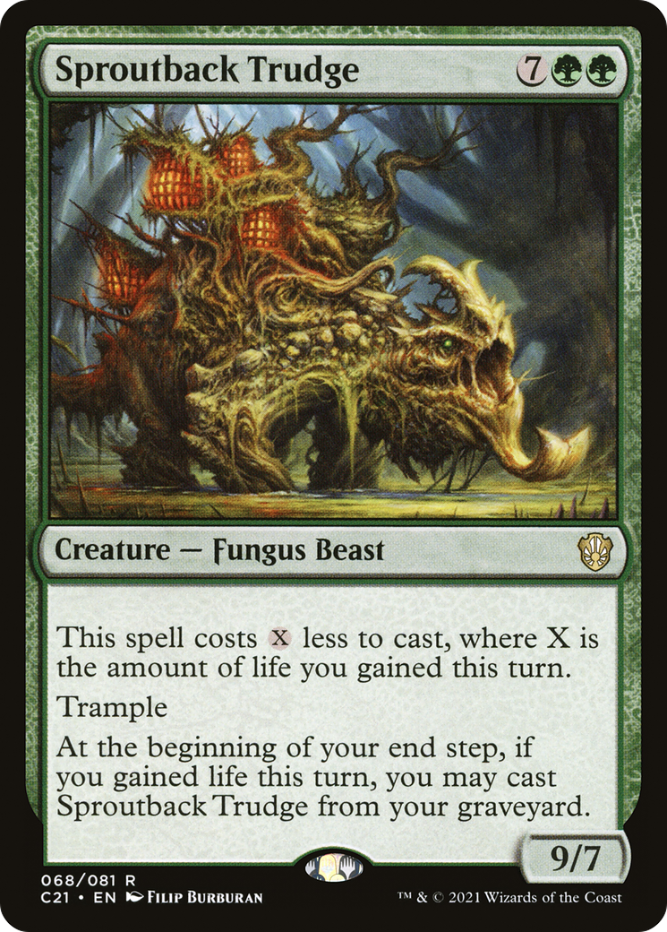 Sproutback Trudge (C21-068) [Commander 2021]
