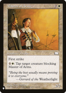 Master of Arms (LIST-WTH-20) [The List]
