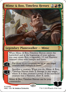 Minsc & Boo, Timeless Heroes (White Border) (MB2-088) [Mystery Booster 2]