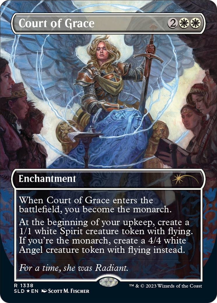 Court of Grace (SLD-1338) [Secret Lair Drop] (Borderless) Foil