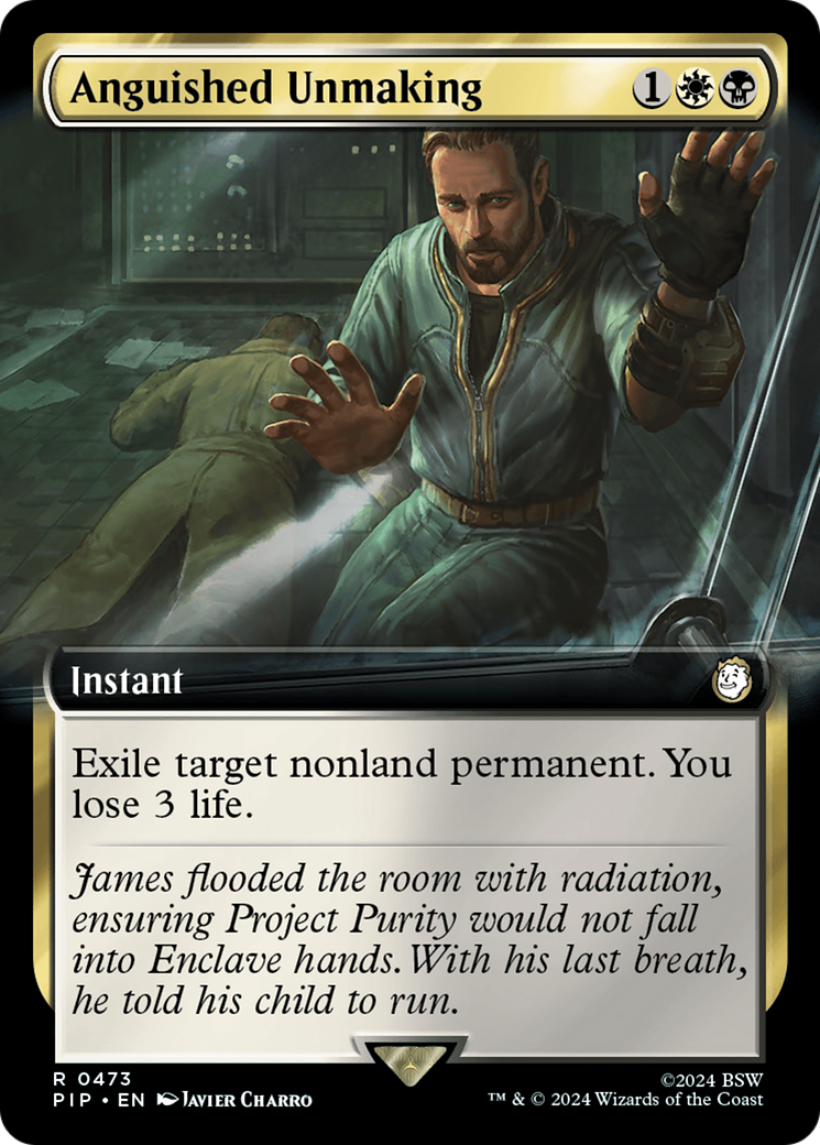 Anguished Unmaking (PIP-473) [Fallout]: (Extended Art)