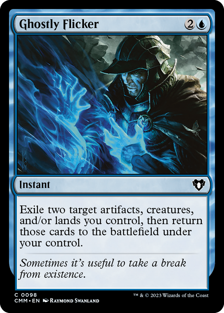 Ghostly Flicker (CMM-098) [Commander Masters]