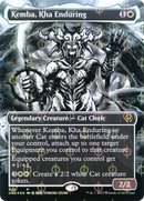 Kemba, Kha Enduring (ONE-423) [Phyrexia: All Will Be One]: (Showcase) (Borderless) Foil