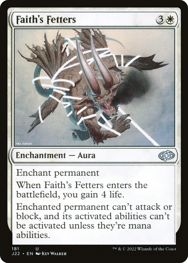 Faith's Fetters (J22-181) [Jumpstart 2022]