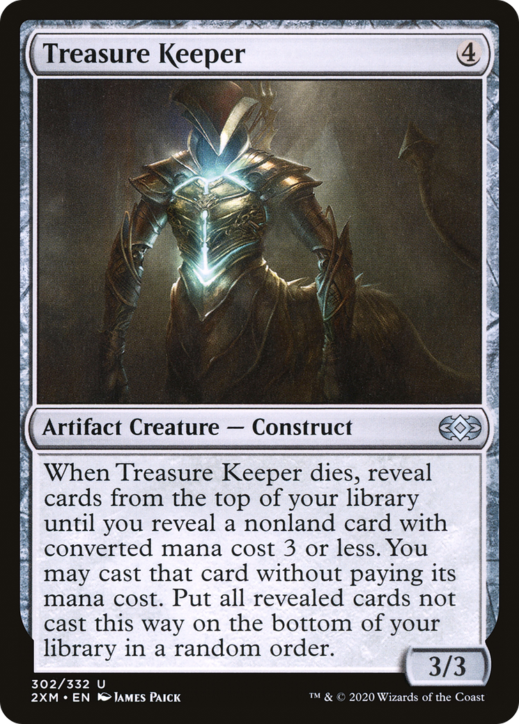 Treasure Keeper (2XM-302) [Double Masters] Foil