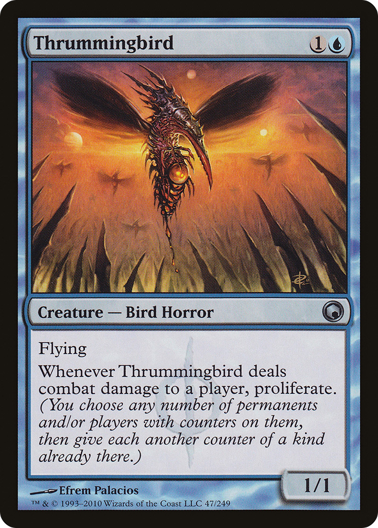 Thrummingbird (SOM-047) [Scars of Mirrodin]