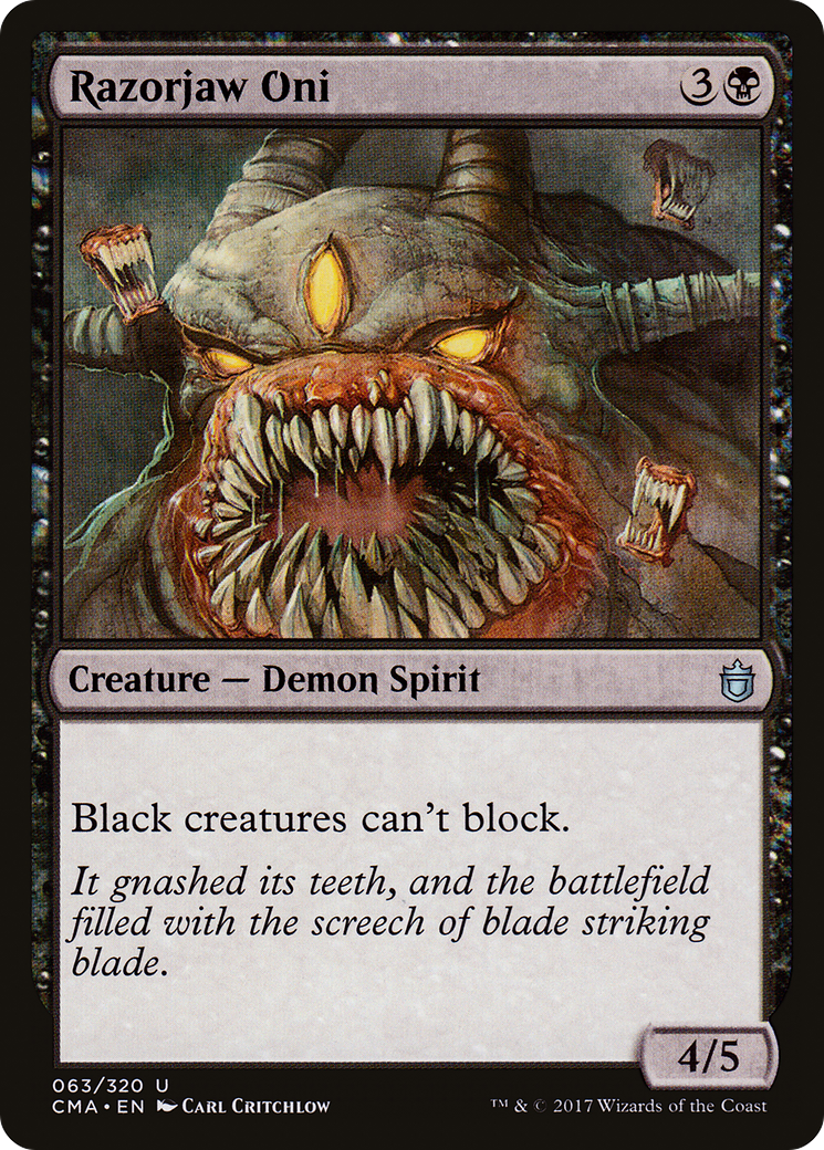 Razorjaw Oni (CMA-063) [Commander Anthology]