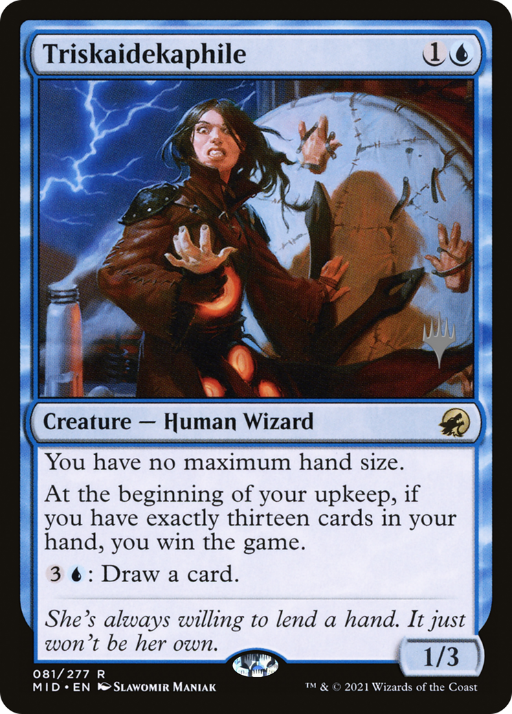 Triskaidekaphile (PPMID-81P) [Promo Pack: Innistrad: Midnight Hunt Promos]