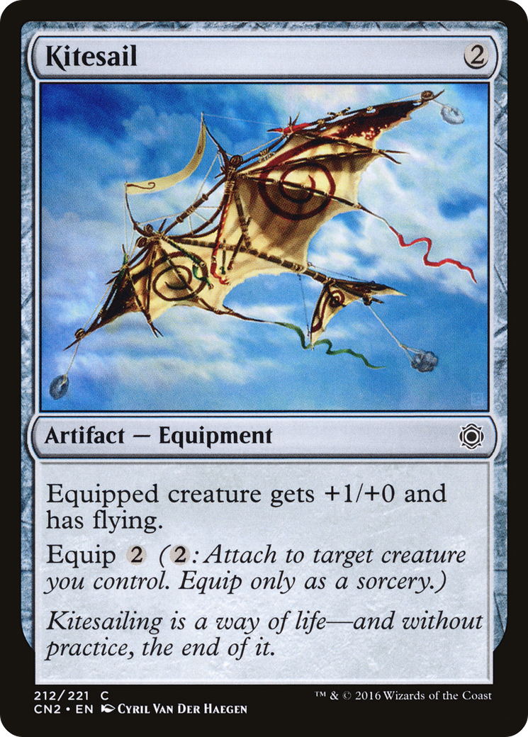 Kitesail (CN2-212) [Conspiracy: Take the Crown] Foil