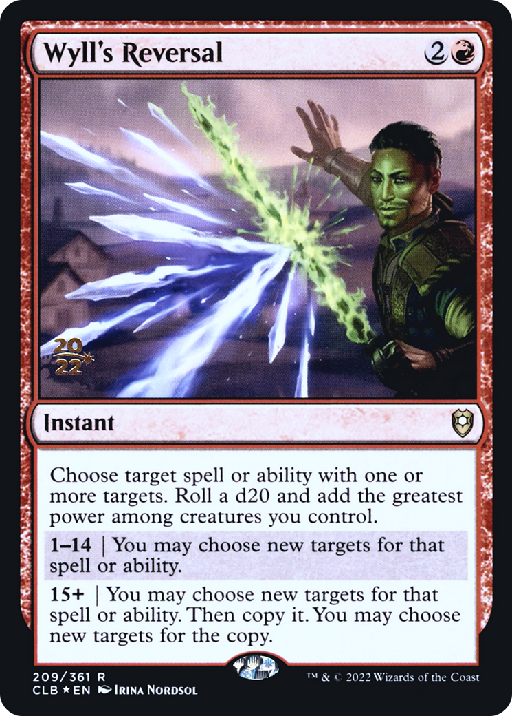 Wyll's Reversal (PRE-209S) [Battle for Baldur's Gate Promos] Foil