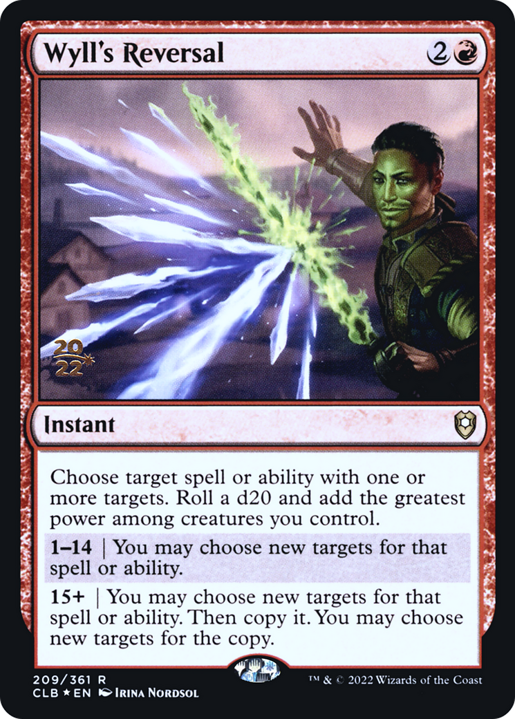 Wyll's Reversal (PRE-209) [Battle for Baldur's Gate Promos] Foil