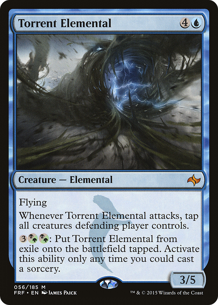 Torrent Elemental (FRF-056) [Fate Reforged]
