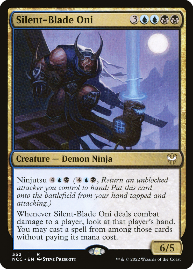 Silent-Blade Oni (NCC-352) [New Capenna Commander]