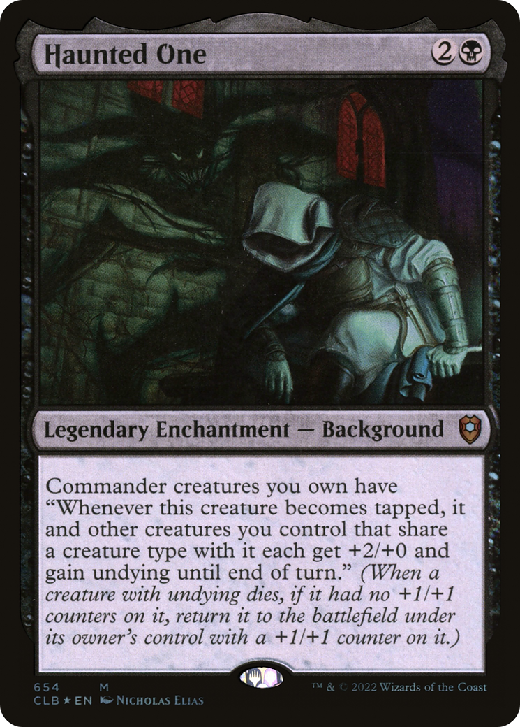 Haunted One (CLB-654) [Commander Legends: Battle for Baldur's Gate] Foil