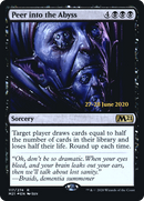 Peer into the Abyss (PRE-117S) [Core Set 2021 Promos] Foil
