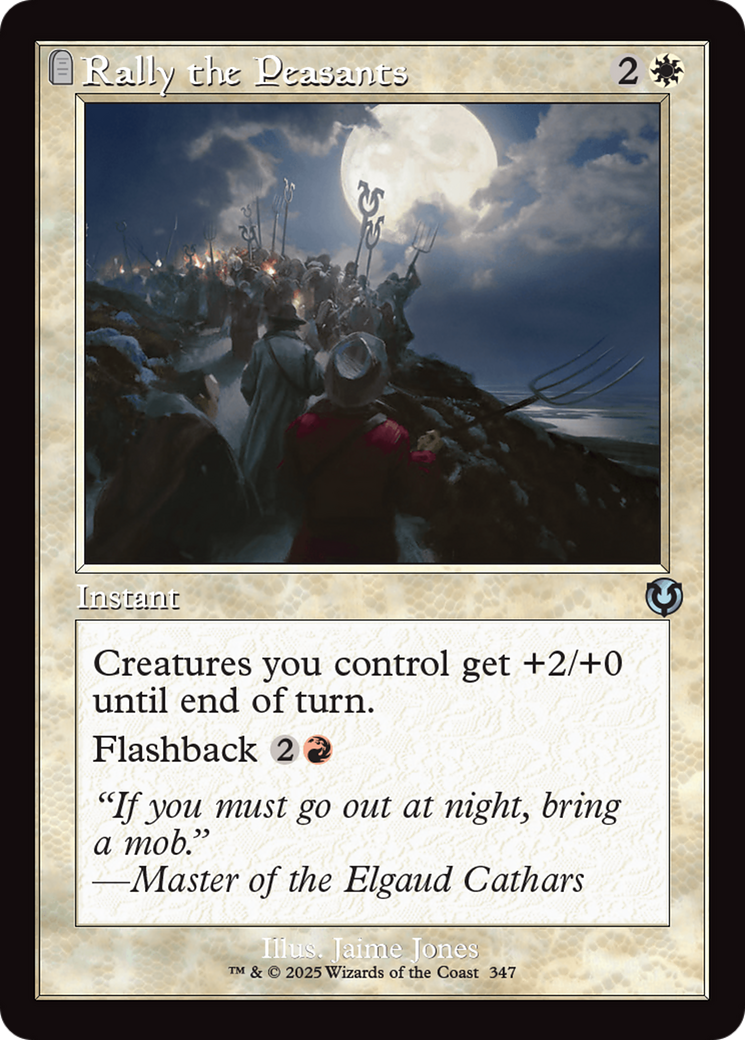 Rally the Peasants (INR-347) [Innistrad Remastered]