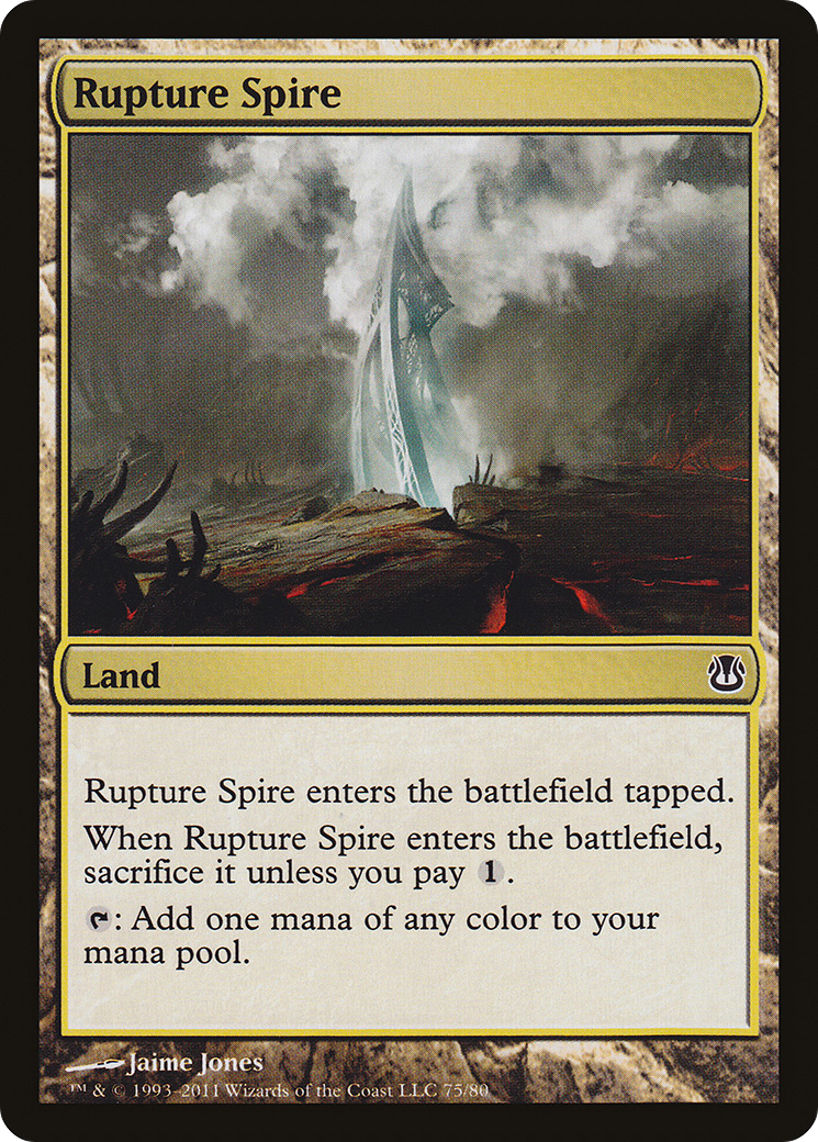 Rupture Spire (DDH-075) [Duel Decks: Ajani vs. Nicol Bolas]