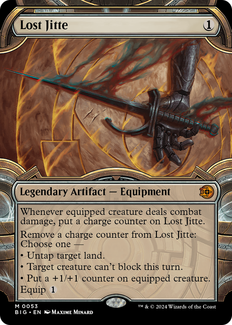 Lost Jitte (BIG-053) [The Big Score]: (Showcase) Foil