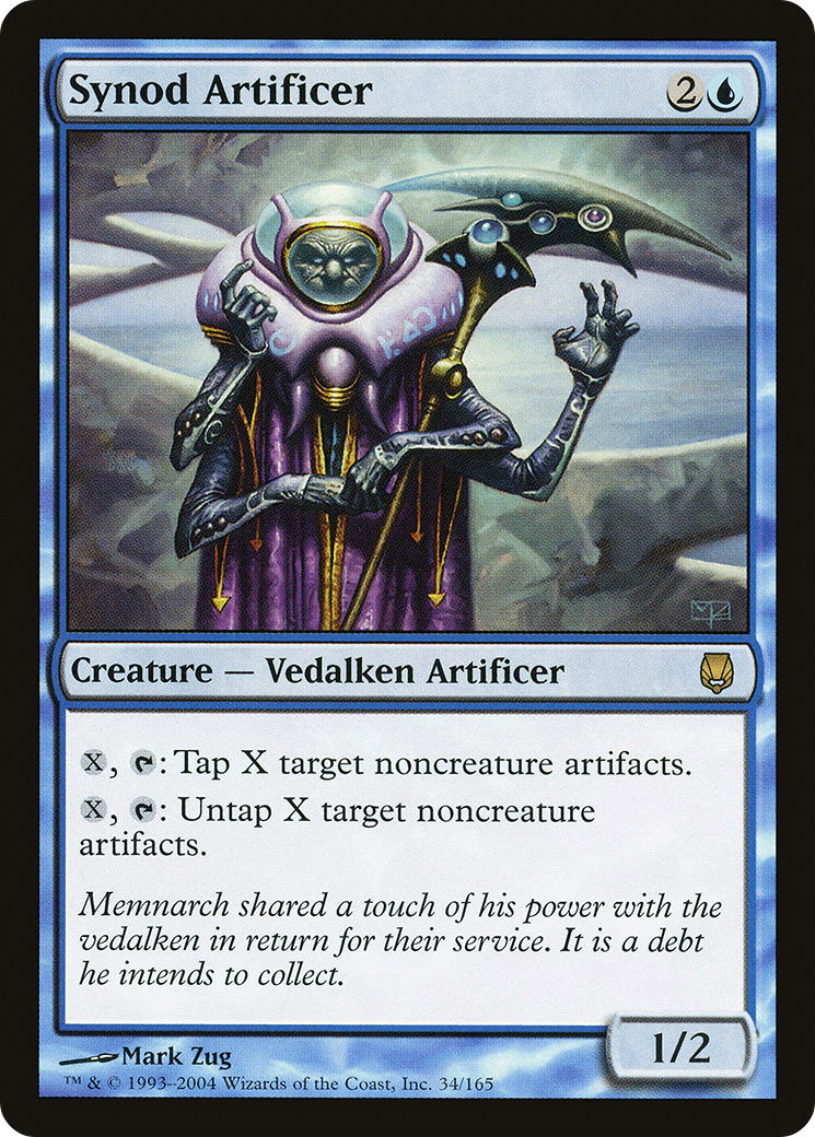 Synod Artificer (DST-034) [Darksteel]