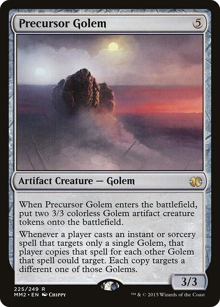 Precursor Golem (MM2-225) [Modern Masters 2015]