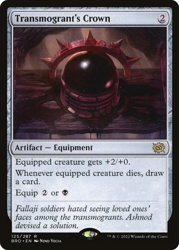Transmogrant's Crown (BRO-125) [The Brothers' War] Foil