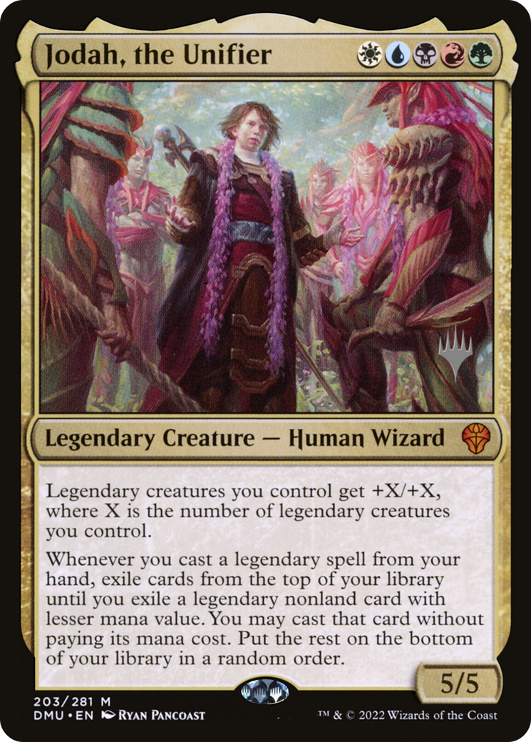 Jodah, the Unifier (PPDMU-203) [Promo Pack: Dominaria United Promos]