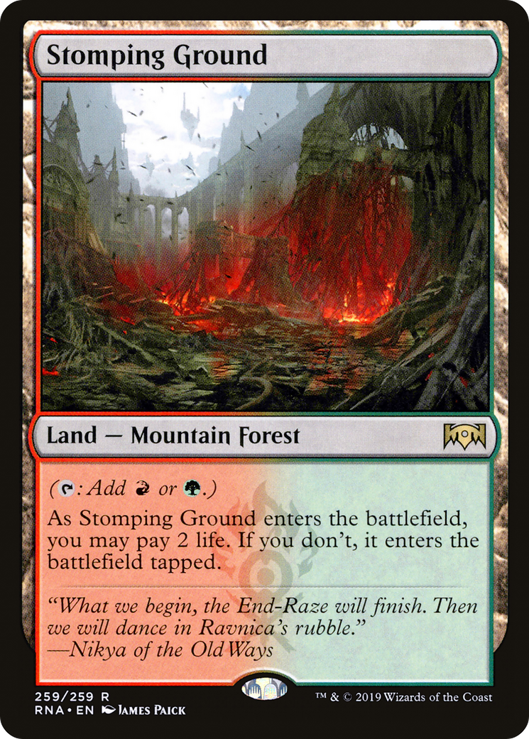 Stomping Ground (RNA-259) [Ravnica Allegiance]