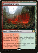 Stomping Ground (RNA-259) [Ravnica Allegiance] Foil
