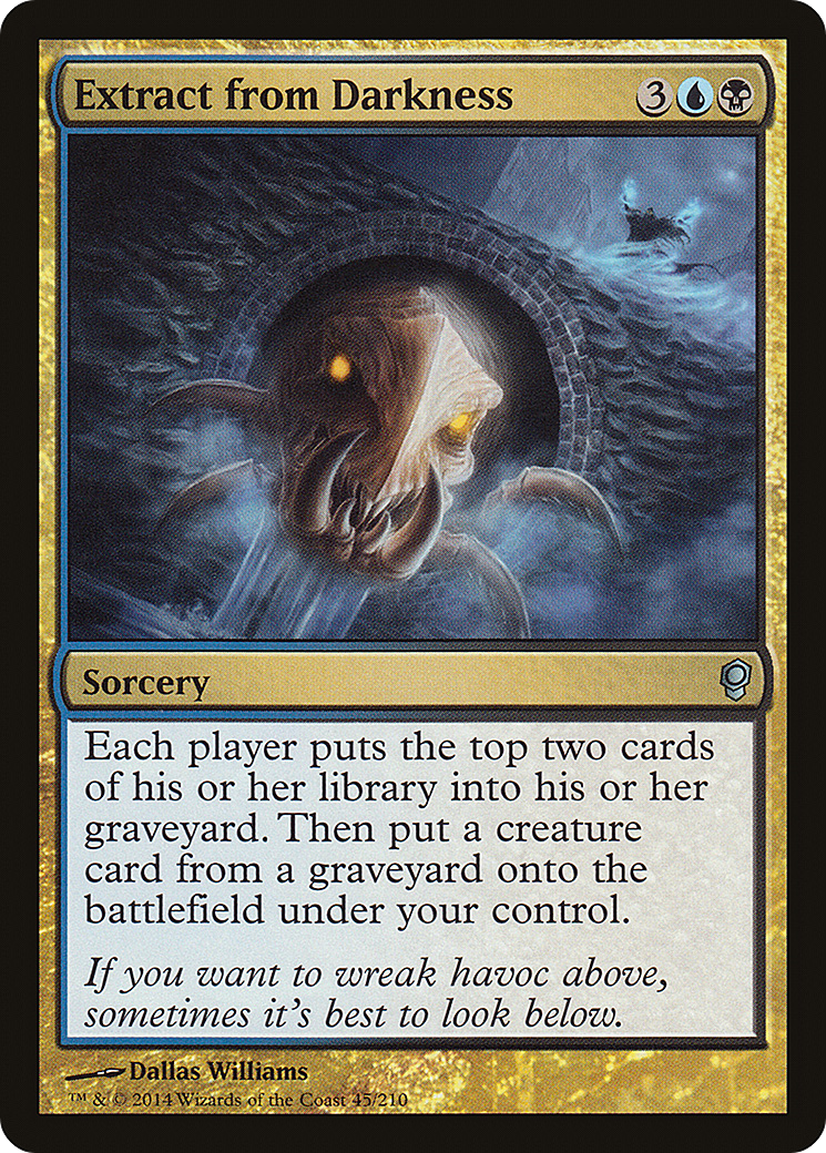 Extract from Darkness (CNS-045) [Conspiracy] Foil
