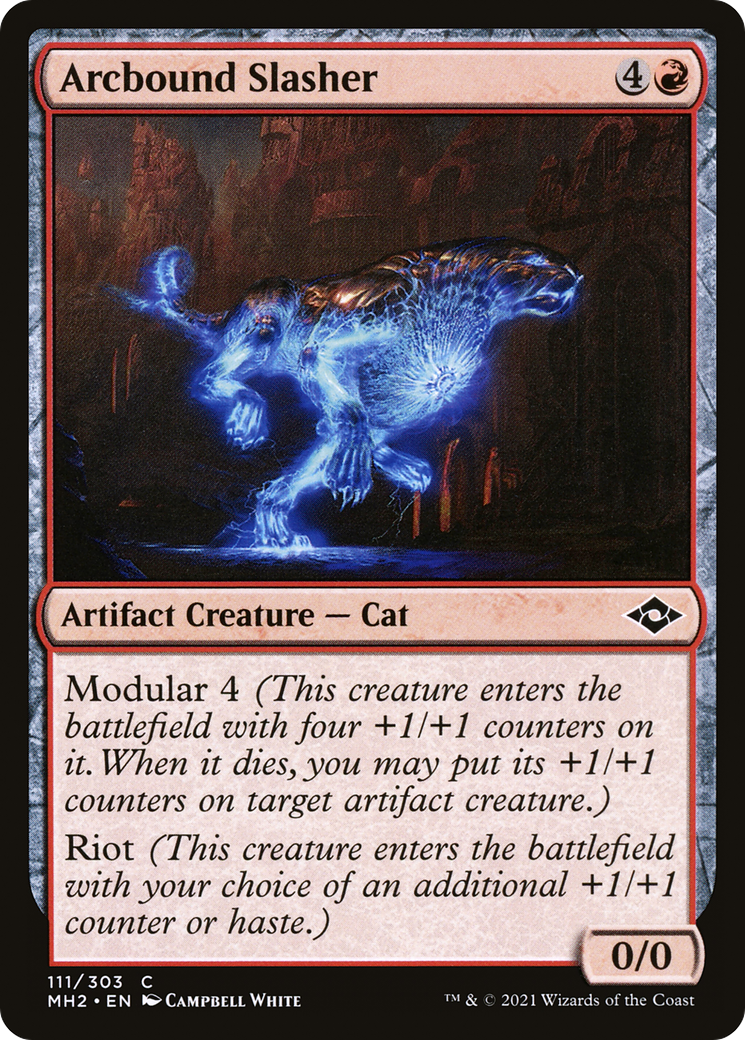 Arcbound Slasher (MH2-111) [Modern Horizons 2] Foil