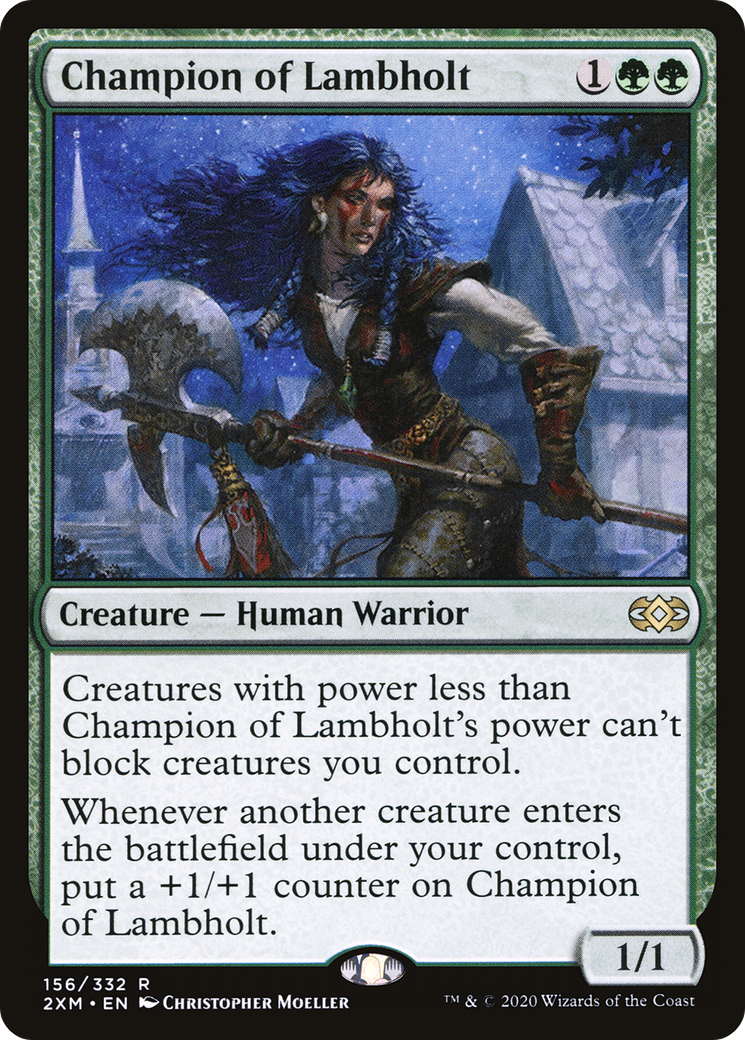 Champion of Lambholt (2XM-156) [Double Masters] Foil