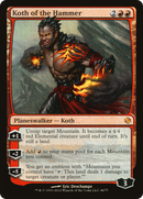 Koth of the Hammer (DDI-044) [Duel Decks: Venser vs. Koth] Foil
