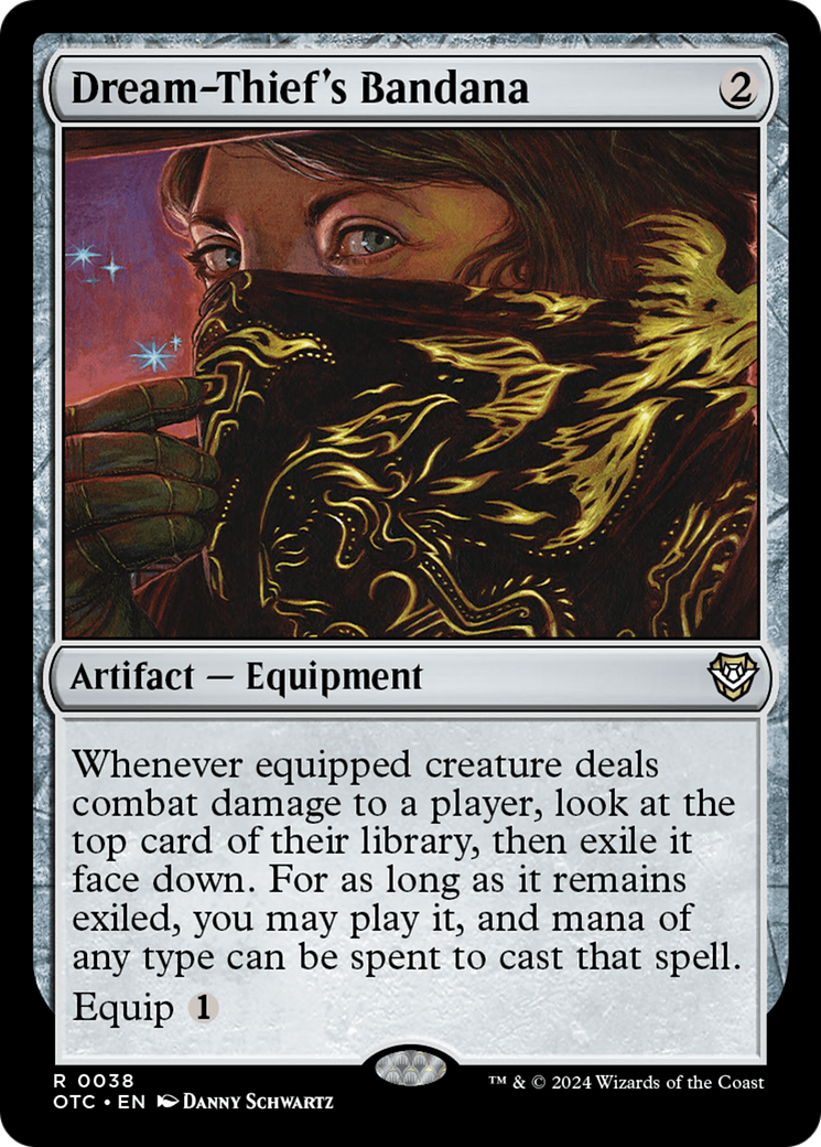 Dream-Thief's Bandana (OTC-038) [Outlaws of Thunder Junction Commander]