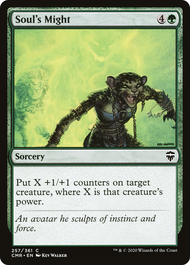 Soul's Might (CMR-257) [Commander Legends]
