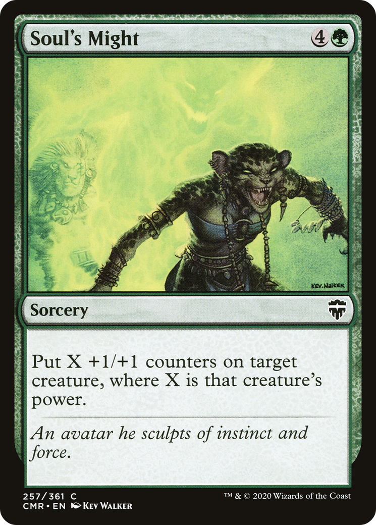 Soul's Might (CMR-257) [Commander Legends]