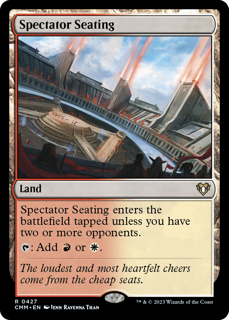 Spectator Seating (CMM-427) [Commander Masters]