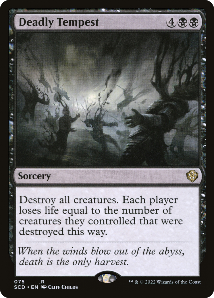 Deadly Tempest (SCD-075) [Starter Commander Decks]