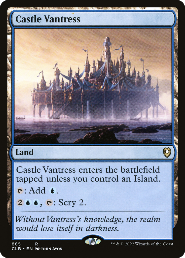 Castle Vantress (CLB-885) [Commander Legends: Battle for Baldur's Gate]