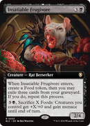Insatiable Frugivore (BLC-053) [Bloomburrow Commander]: (Extended Art) Foil