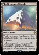 The Monumental Facade (PPONE-255P) [Phyrexia: All Will Be One Promos] Foil