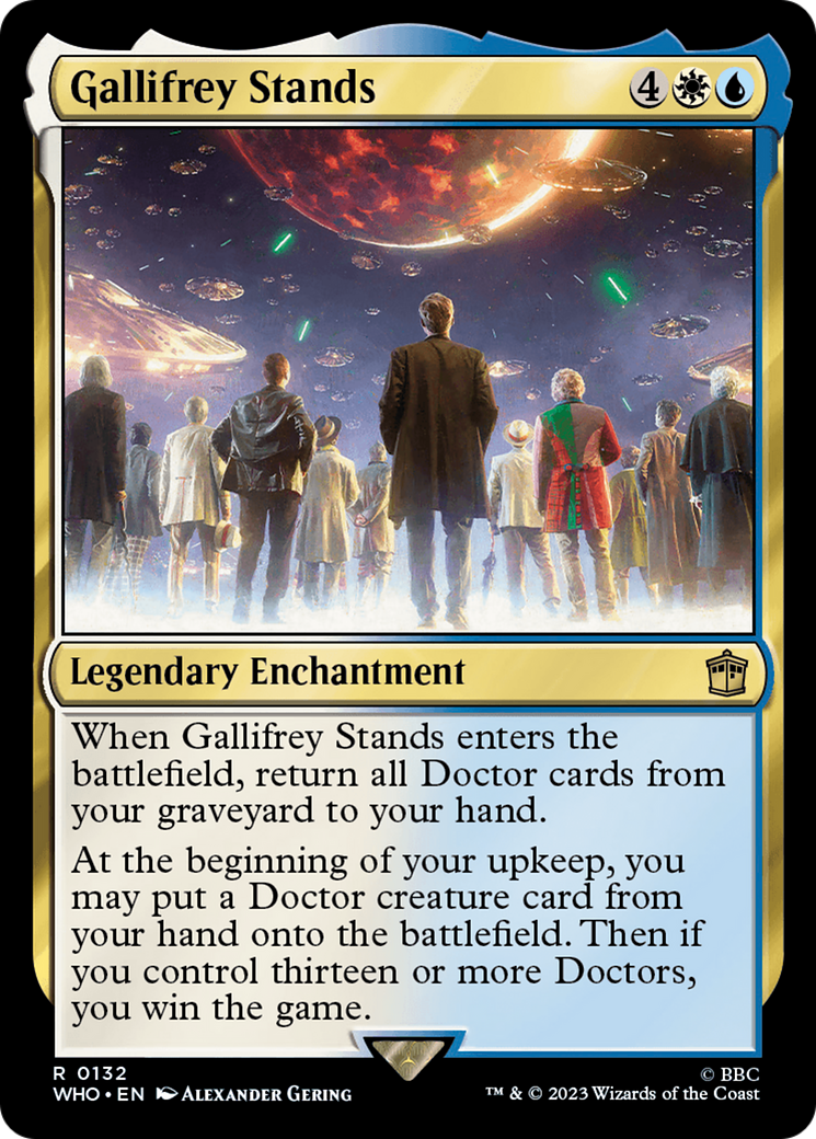 Gallifrey Stands (WHO-132) [Doctor Who] Foil