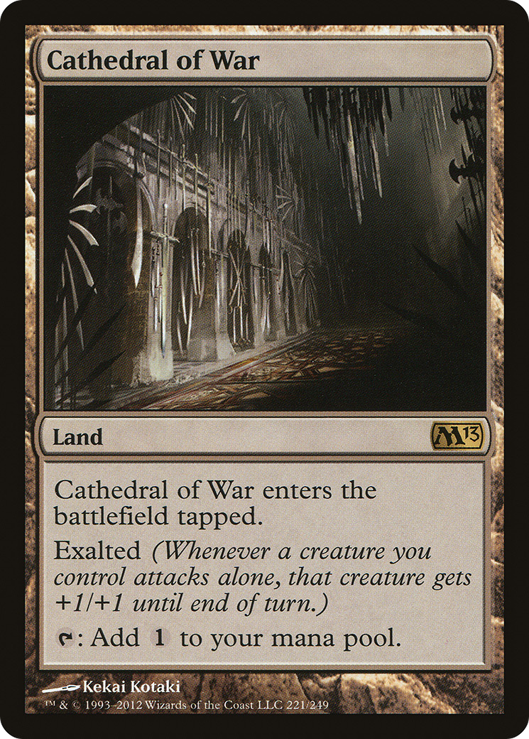 Cathedral of War (M13-221) [Magic 2013]