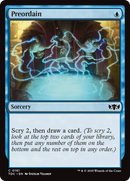 Preordain (TDC-161) [Commander: Tarkir: Dragonstorm]