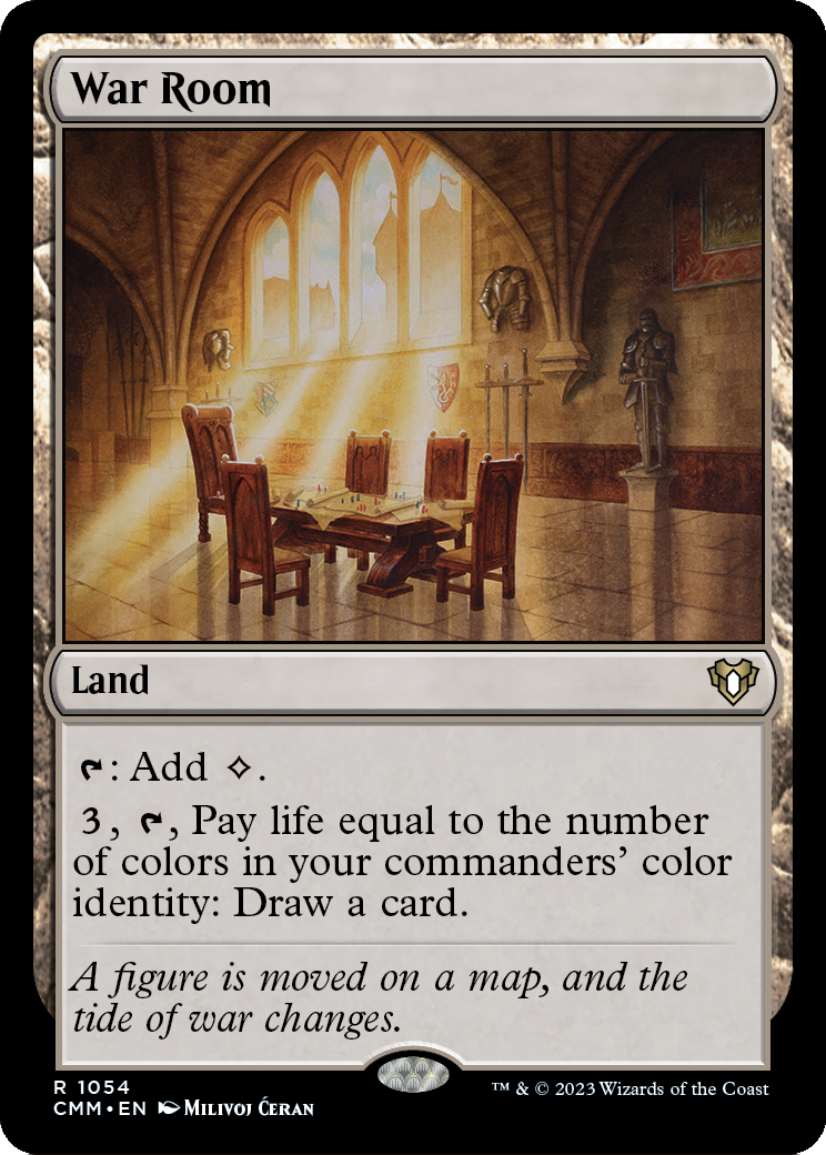 War Room (CMM-1054) [Commander Masters]