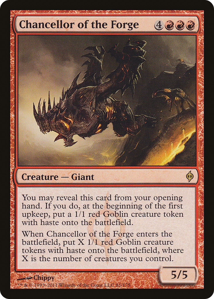 Chancellor of the Forge (NPH-081) [New Phyrexia] Foil