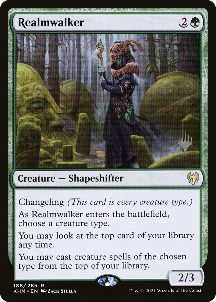 Realmwalker (PPKHM-188P) [Promo Pack: Kaldheim Promos]